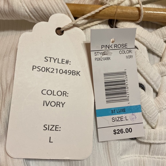 NWT PINK ROSE Shirt - Picture 8 of 8